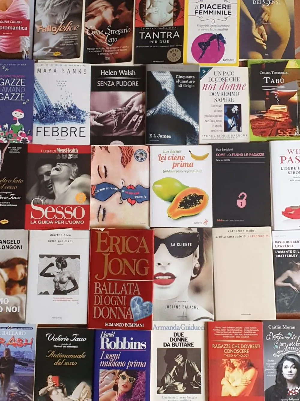 La biblioteca del Salotto: libri su sessualità e benessere